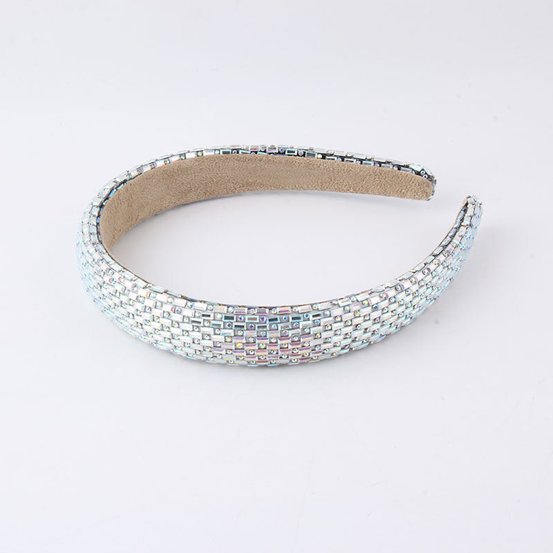 Wholesale Glass Diamond Colorful Headband