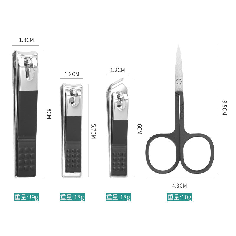 Wholesale Stainless Steel 9pcs Nail Trimming Tools Set