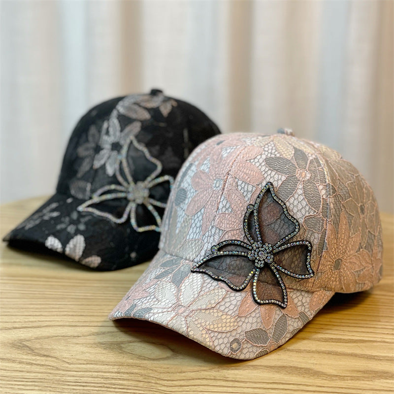 Wholesale Polyester Lace Thin Baseball Cap