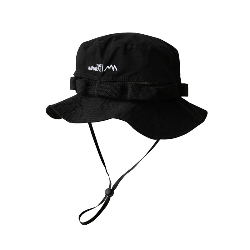 Wholesale Acrylic Thin Breathable Wide Brim Bucket Hat