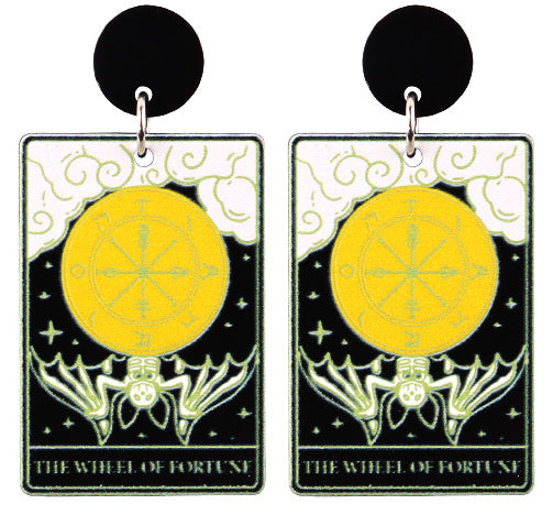 Wholesale Tarot Acrylic Earrings