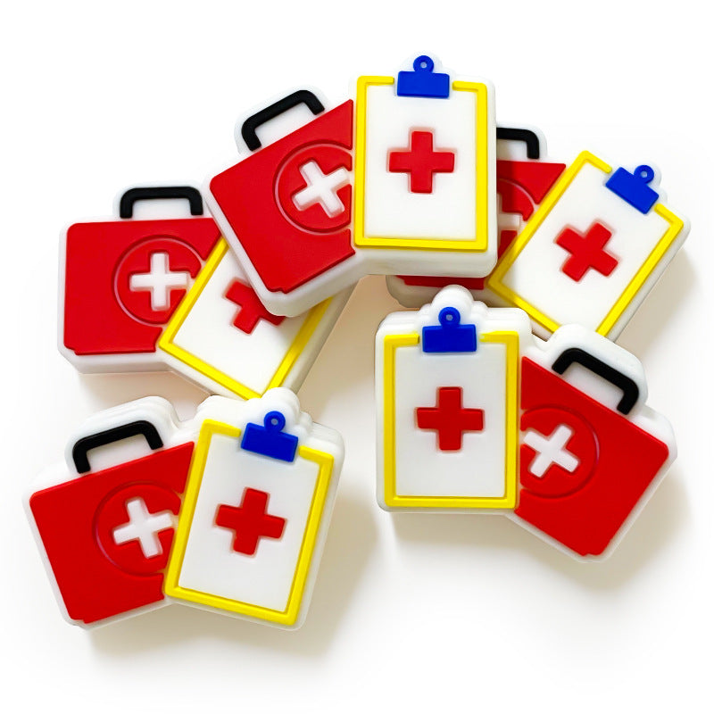 Wholesale 10PCS First Aid Kit Silicone Beads