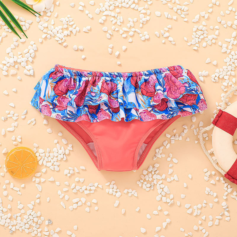 Wholesale Kids Camisole Briefs Polyester Swimwear