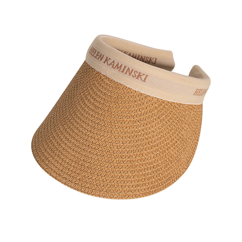 Wholesale Topless Sunscreen Straw Caps