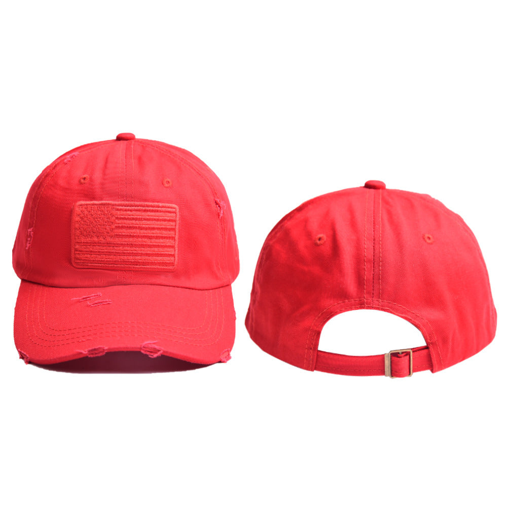 Wholesale New Cotton Parent-child Flag Baseball Cap