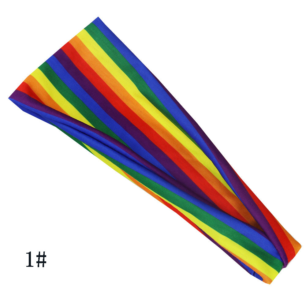 Wholesale Yoga Sweat Absorbing Hair Band Cotton Headband