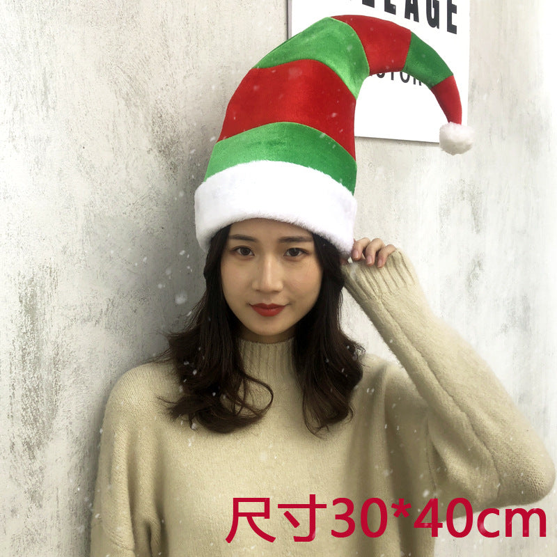 Wholesale Christmas Creative Funny Red Trouser Leg Hats for Children and Adults Christmas Hats