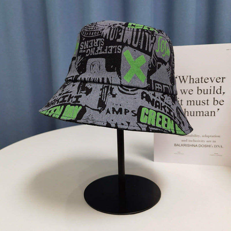 Wholesale Polyester Printed Cartoon Kitten Bucket Hat