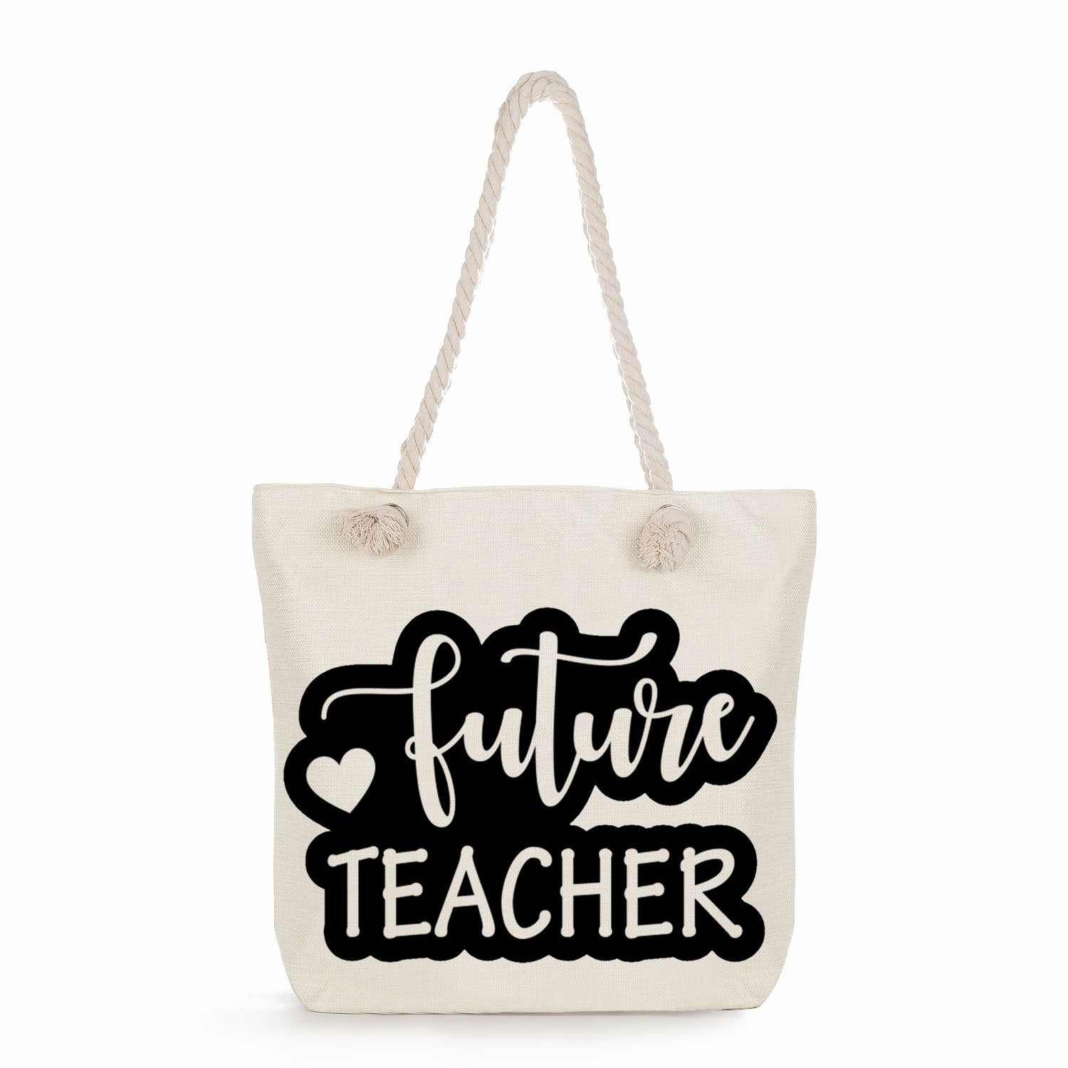 Bolsa De Lona Con Estampado Del Día Del Maestro al por mayor