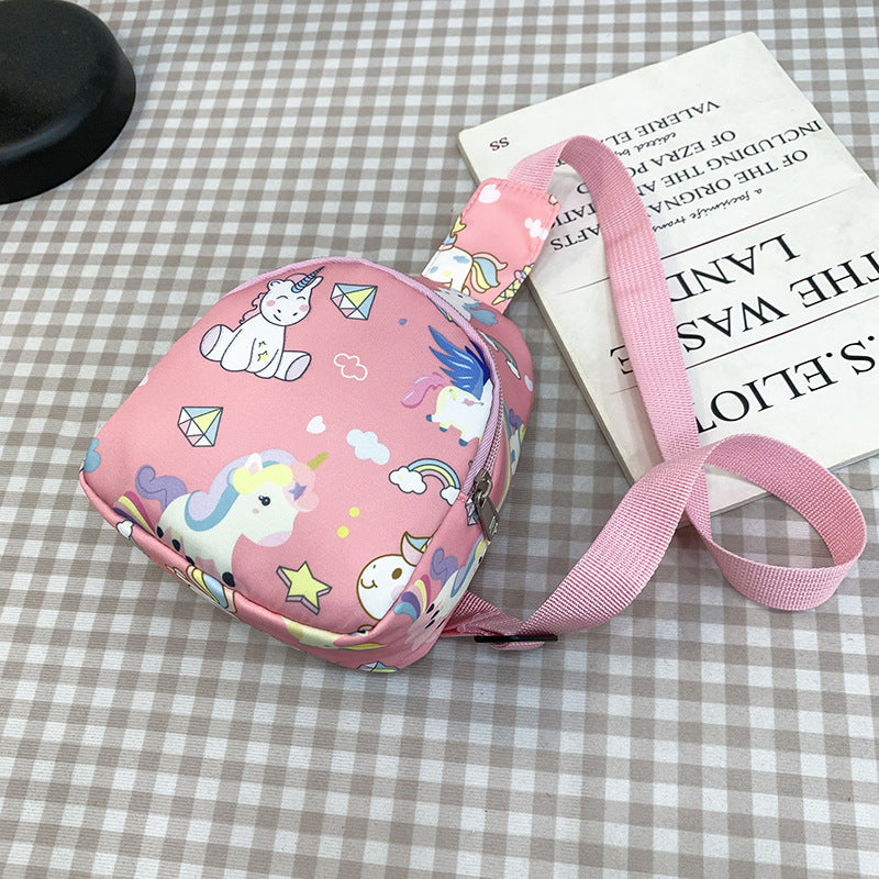 Wholesale Nylon Children's Dinosaur Crossbody Chest Bag