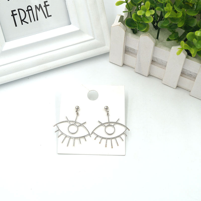 Wholesale Eye Alloy Earrings