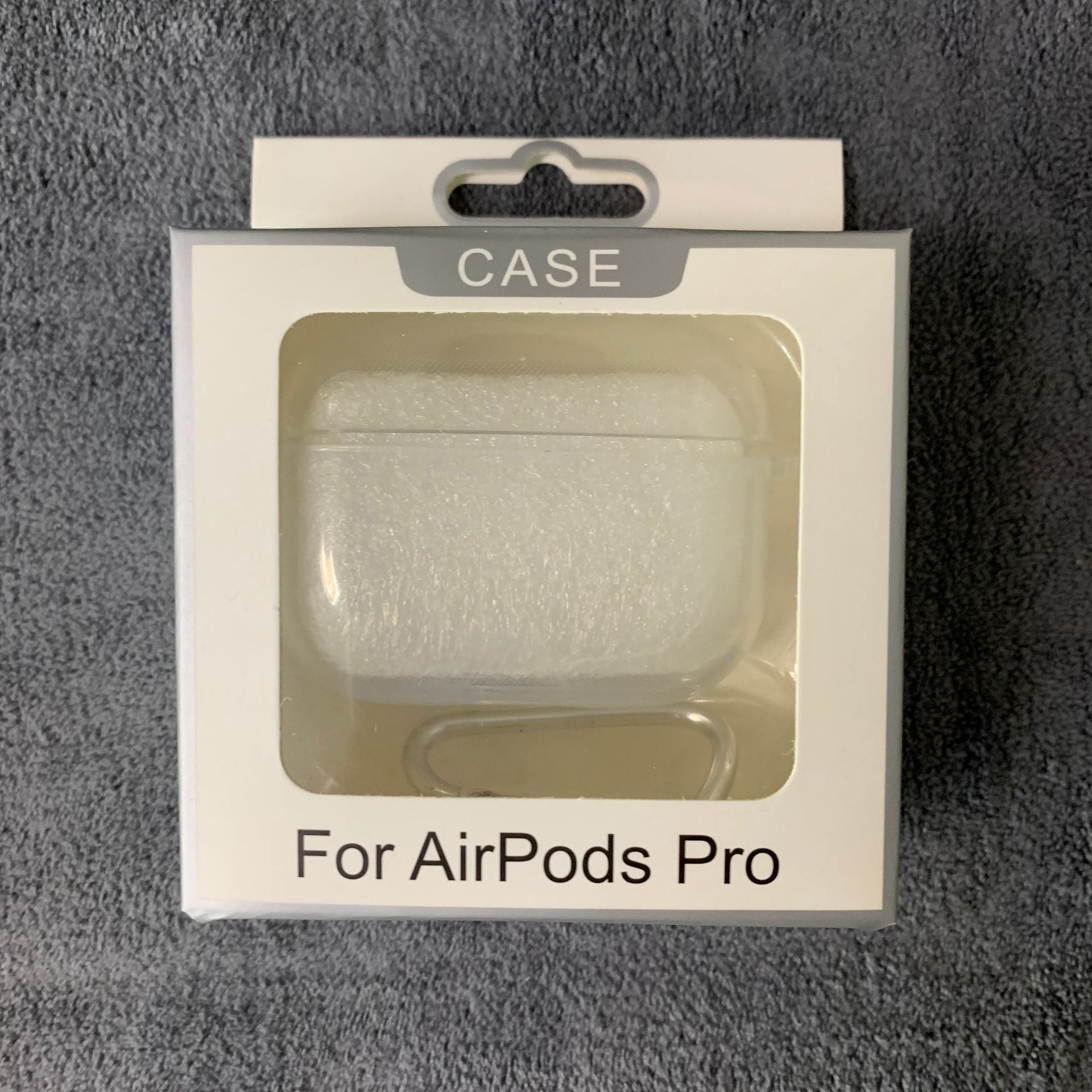 Venta al por mayor Caja transparente del auricular de TPU