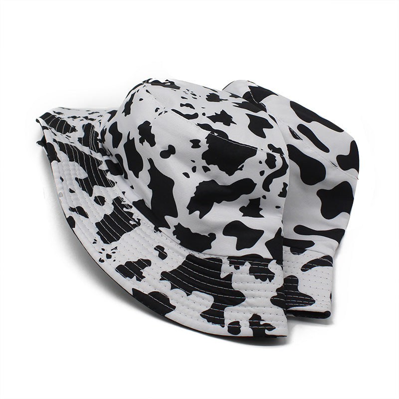 Wholesale Cotton Cow Print Fisherman Hat