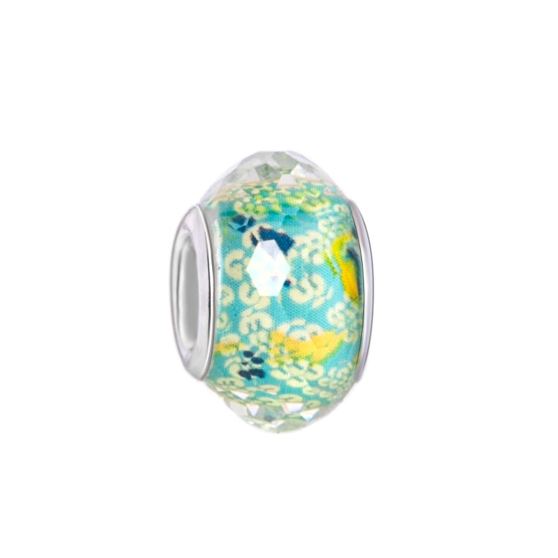 Wholesale 10-200PCS/Pack 14mm Resin Flower Big Hole Beads