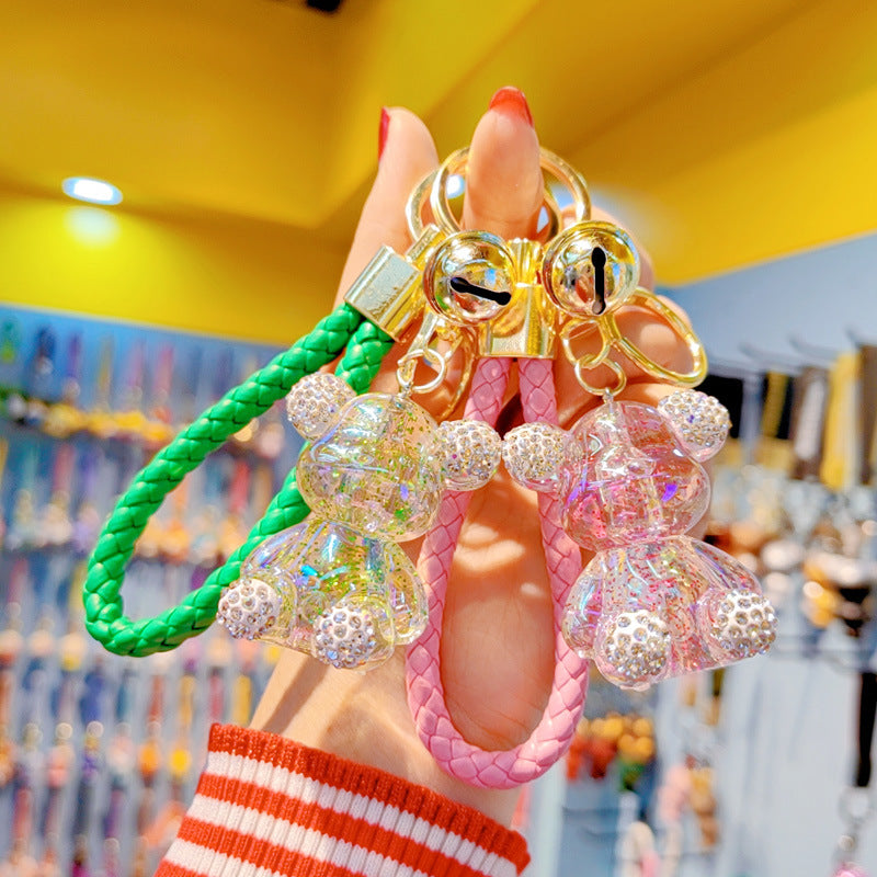 Diamante de diamantes al por mayor Gypsophila Riesta de resina de oso violento