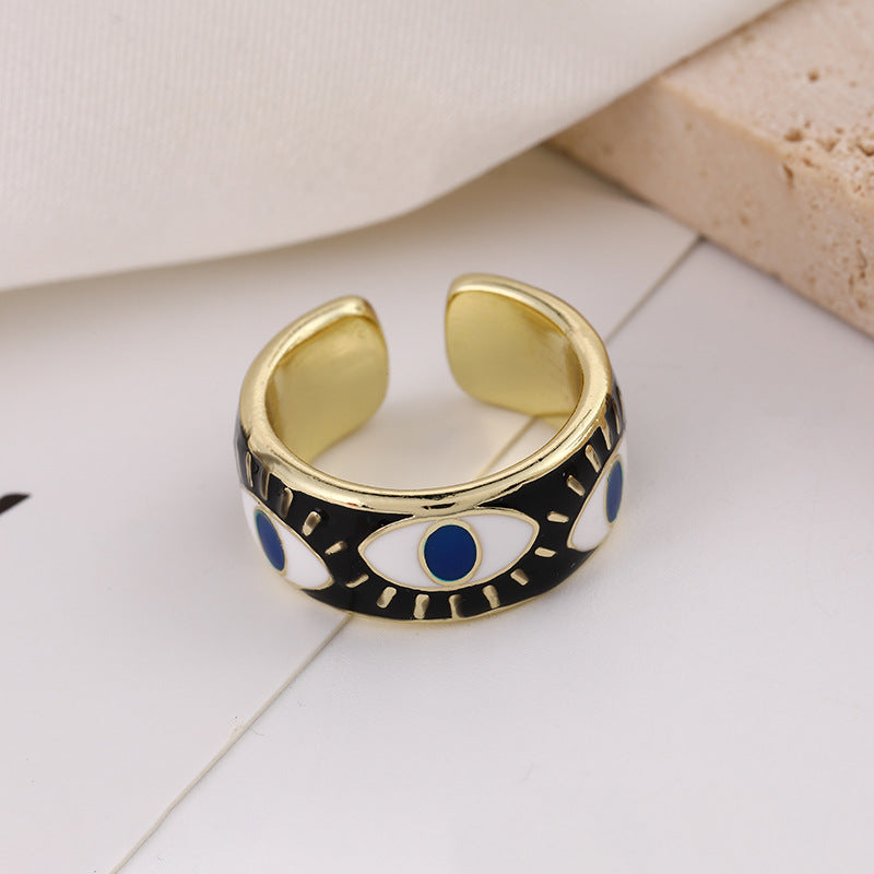 Wholesale Copper Devil Eye Ring
