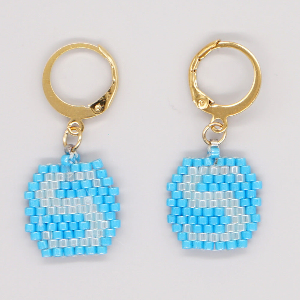 Pendientes De Cristal De Alfabeto Hechos A Mano Bohemios al por mayor