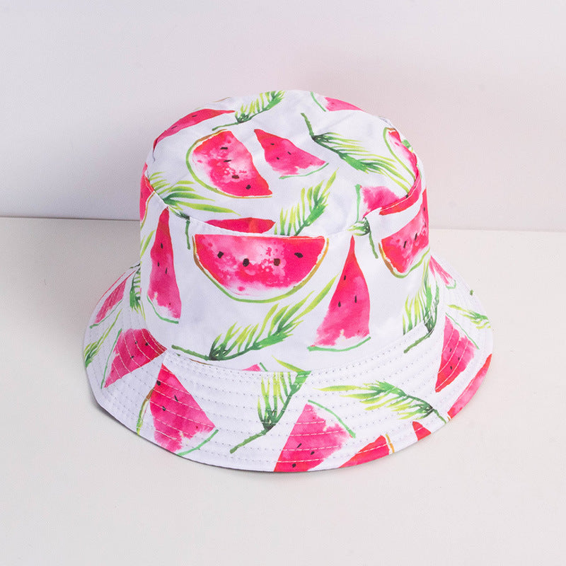 Venta al por mayor Tie Dye sombrero de cubo de poliéster de doble cara