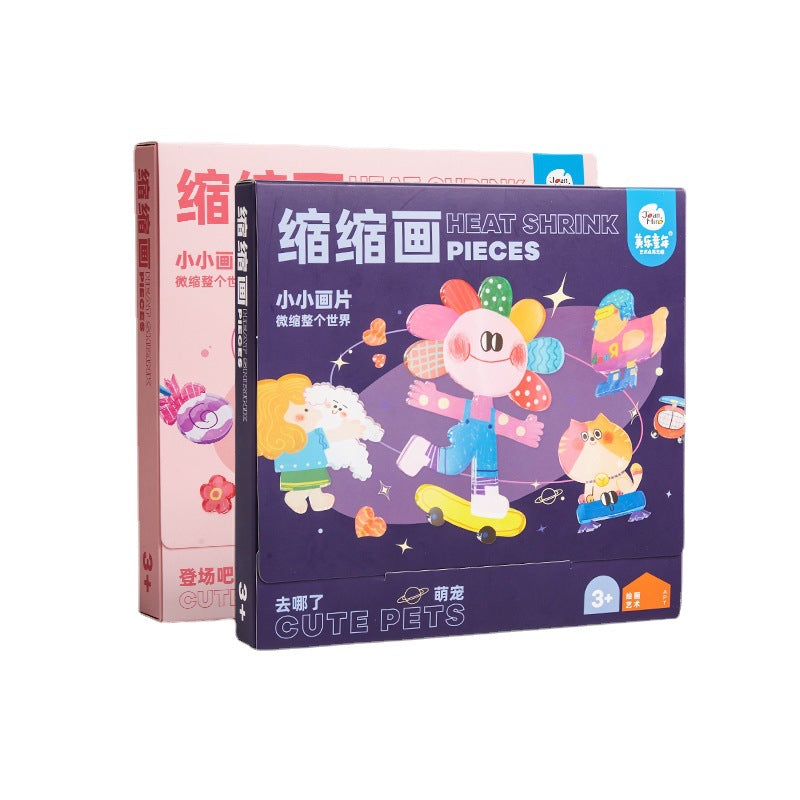 Wholesale DIY Creative Miniature Painting Plastic TOY