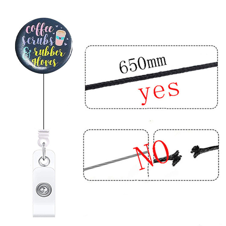 Wholesale ABS Love Heart Stethoscope Nurse Doctor Telescopic Keychain