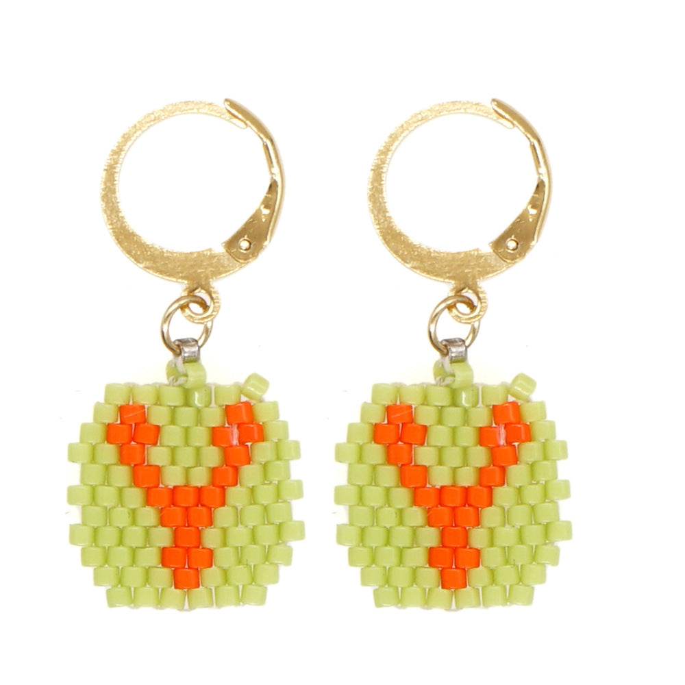 Pendientes De Cristal De Alfabeto Hechos A Mano Bohemios al por mayor