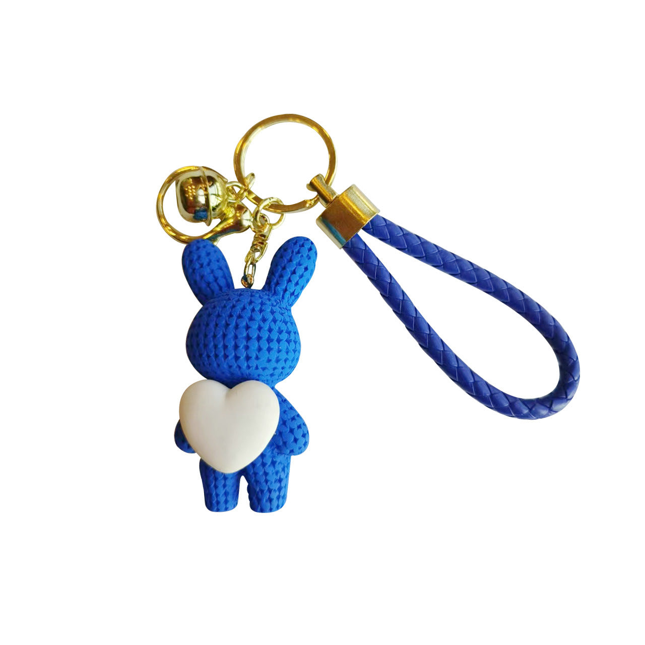 Wholesale Cartoon Resin Love Rabbit Keychain