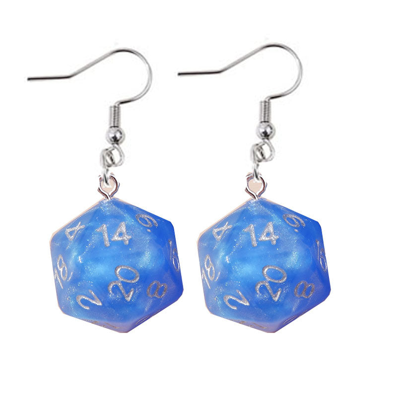 Pendientes De Aleación De Dados Interesantes al por mayor