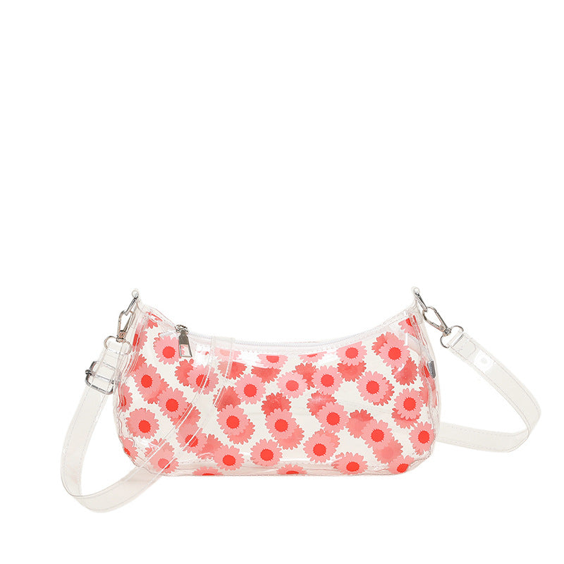 Paquete de gelatina transparente de flores de PVC al por mayor