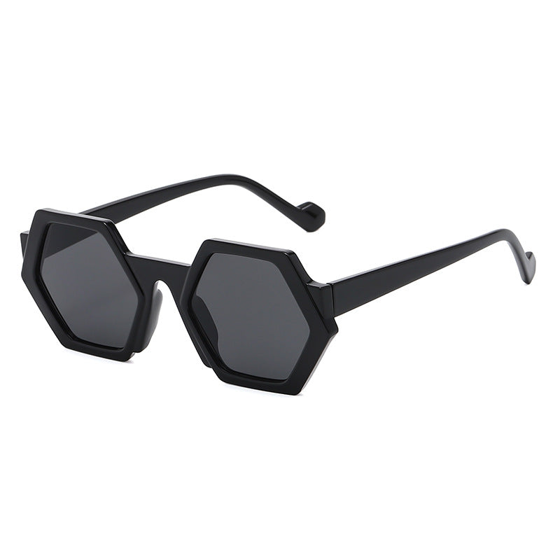 Wholesale Personalized Polygon PU Sunglasses