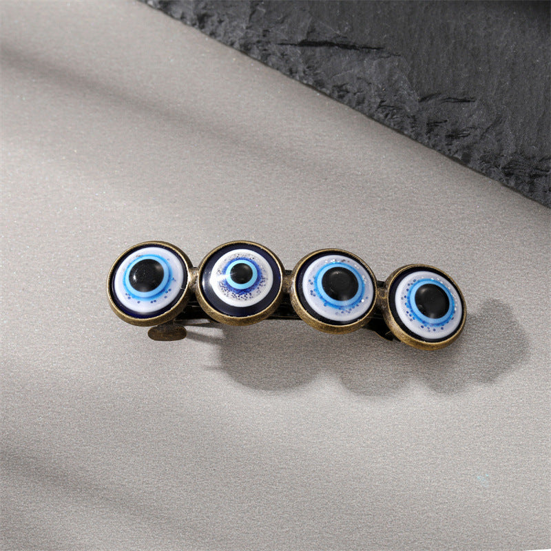 Set de anillo de ojos del diablo de metal al por mayor