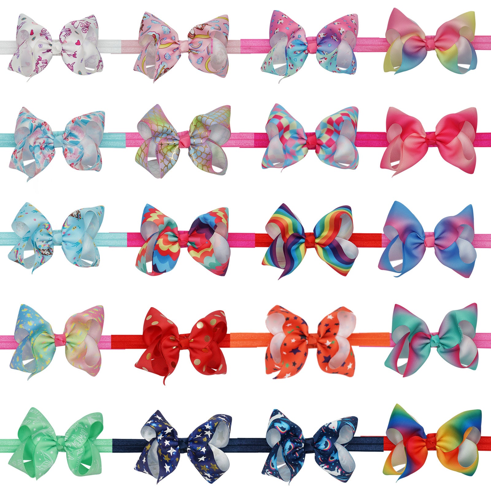 Wholesale Bowknot Polka Dot Cloth Headband
