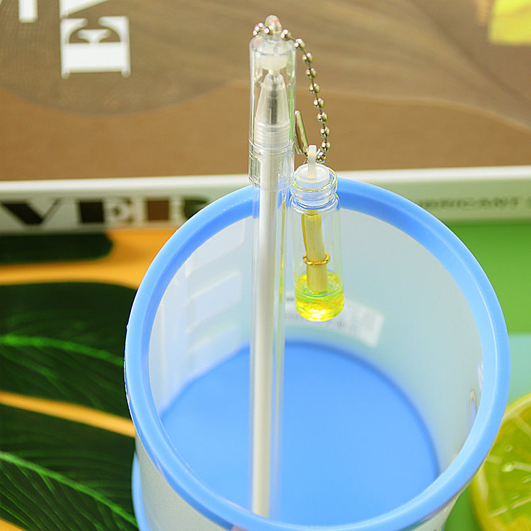 Wholesale Plastic Drift Bottle Pendant Ballpoint Pen