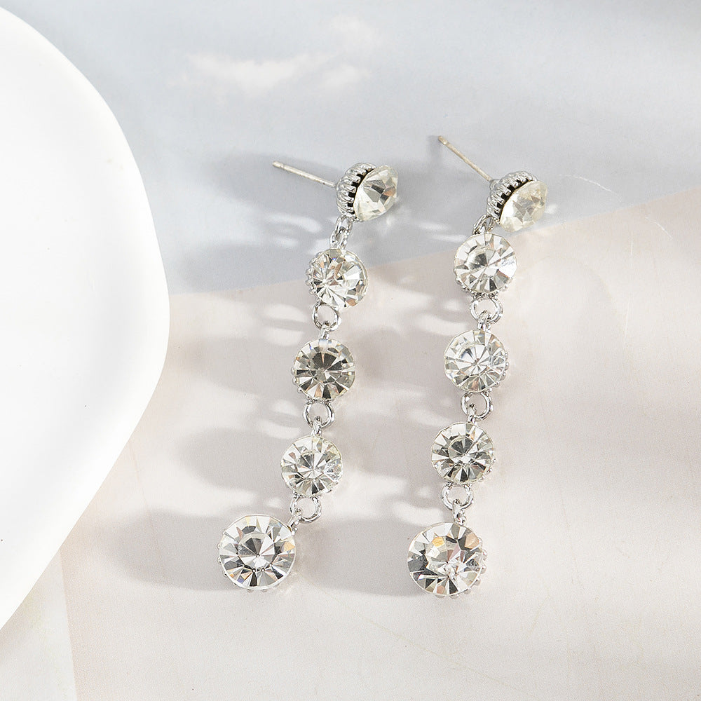 Wholesale Jewelry Long Pearl Earrings