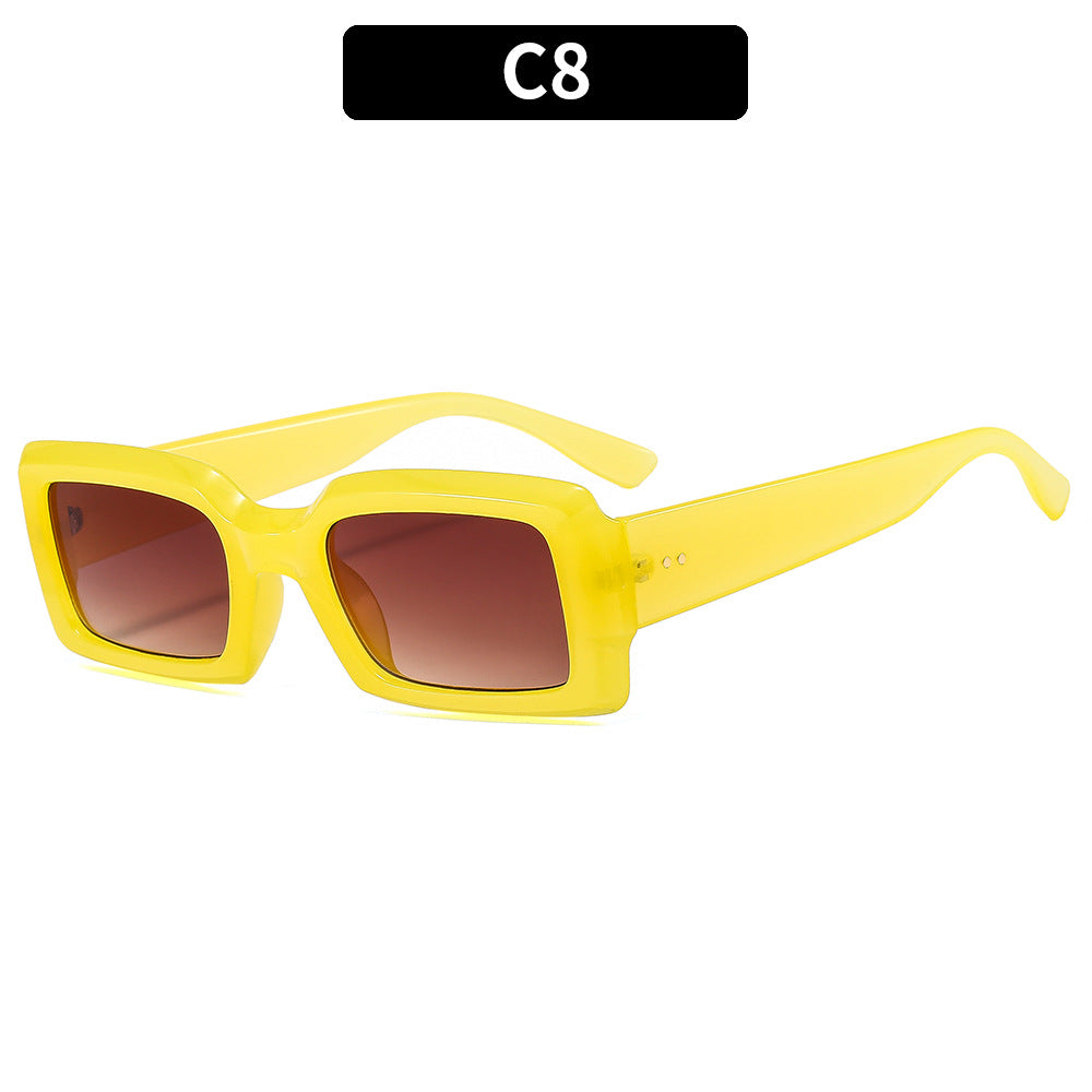 Wholesale Jelly Color Hot Girl AC Sunglasses