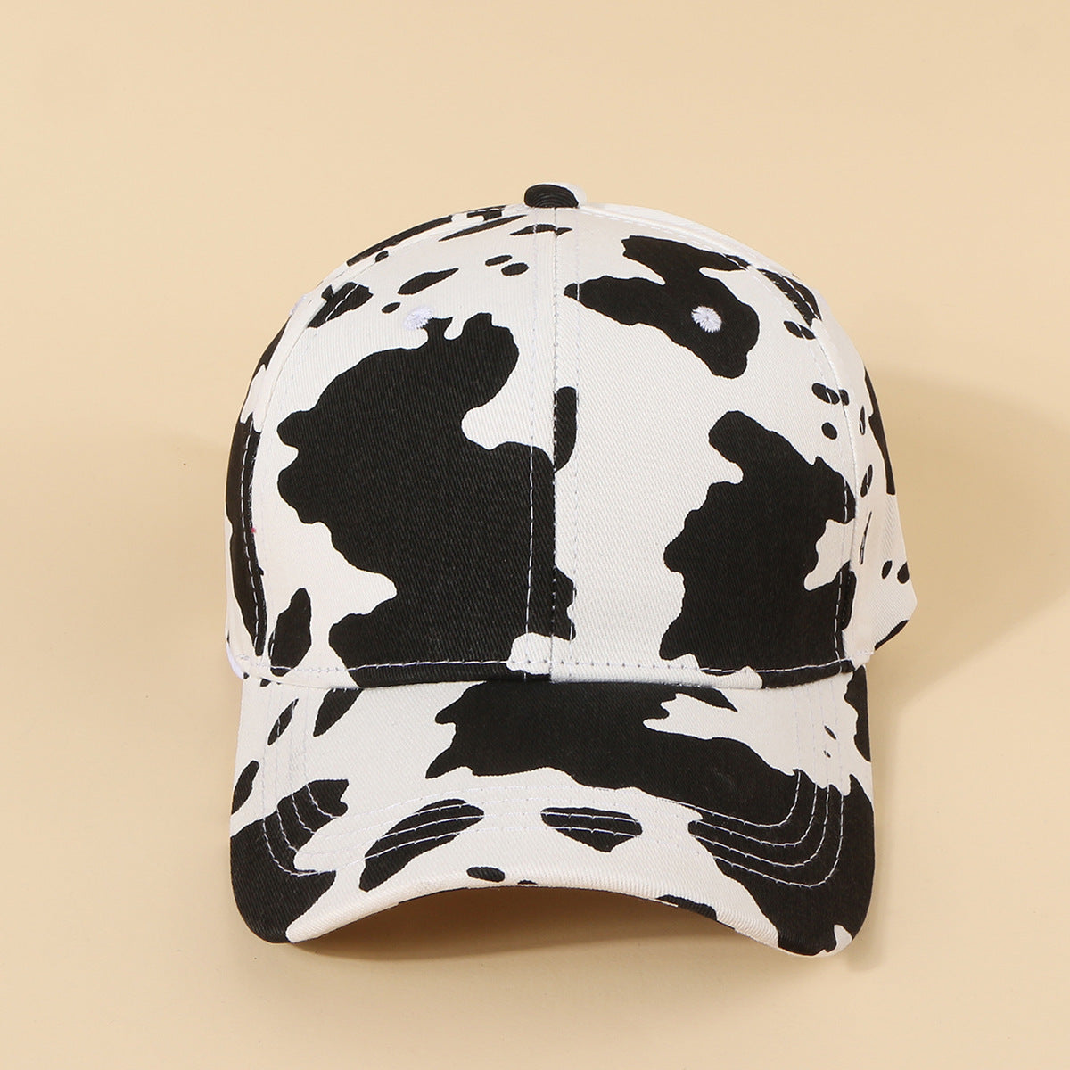 Wholesale Kids Cotton Cow Tie Dye Baseball Cap