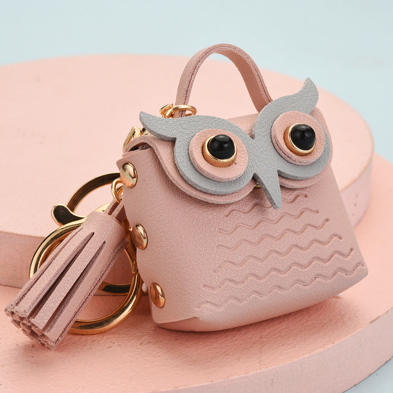 Wholesale Leather Owl Keychains