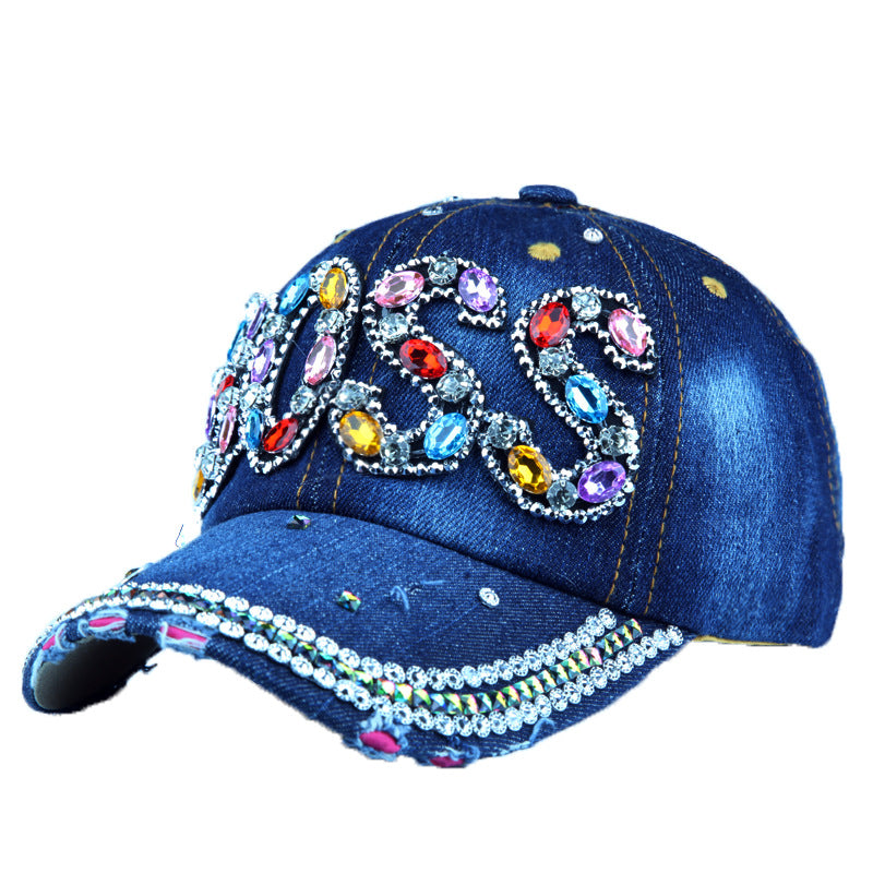 Capilla de béisbol de diamantes de letra de algodón al por mayor