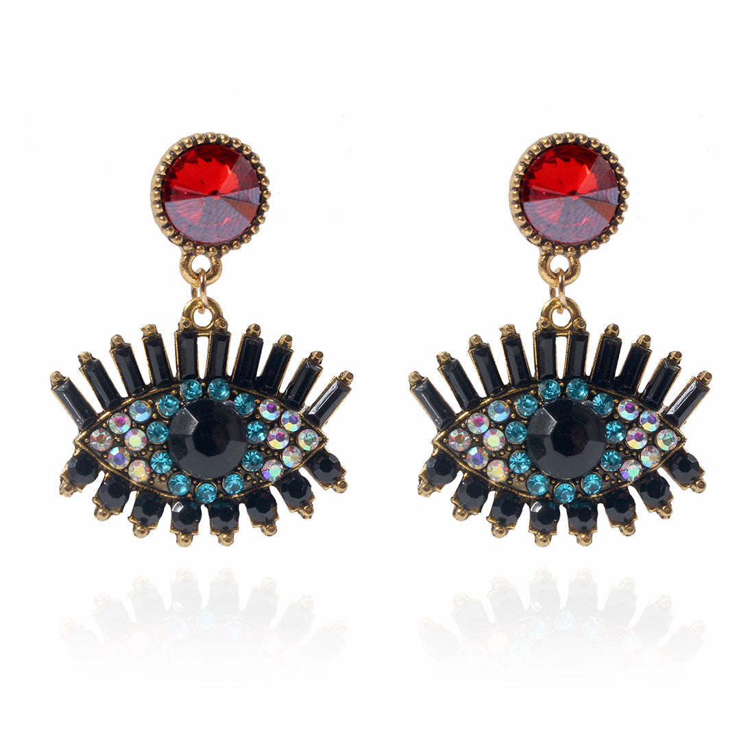 Pendientes De Aleación De Ojo De Diablo al por mayor