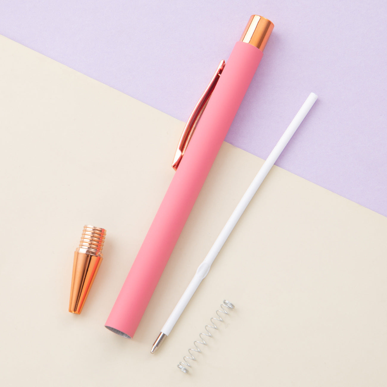 Bolicón de color de color caramelo de metal al por mayor