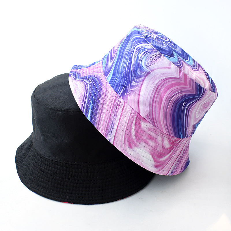 Venta al por mayor Sombrero de pescador de algodón de doble cara