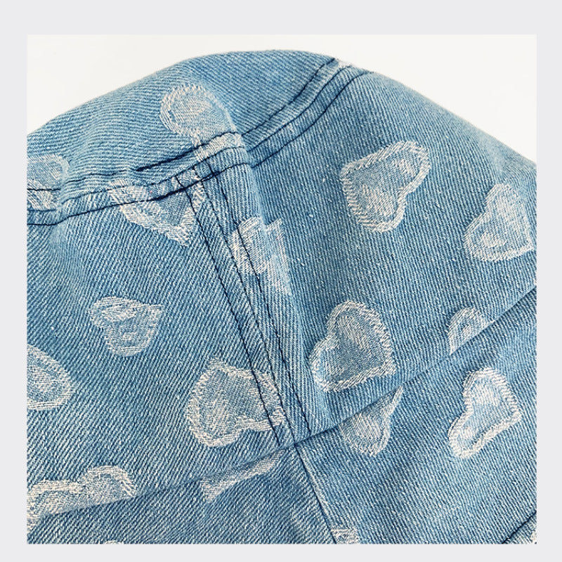 Wholesale Valentine's Day Blue Love Cowboy Hats