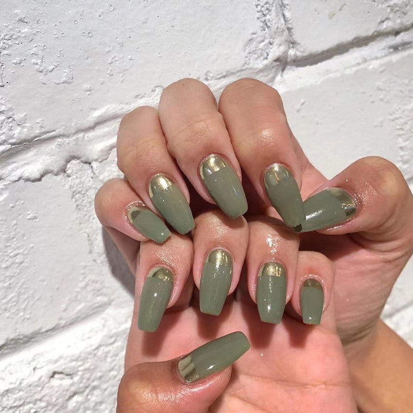 Wholesale Plastic Long Rainbow Bag Nail Art Chips