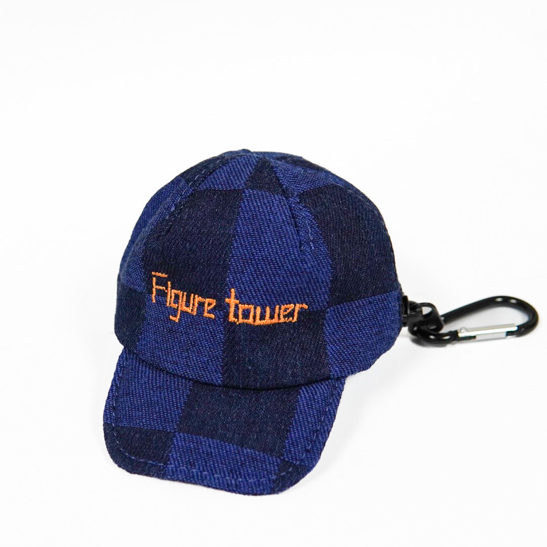 Wholesale Canvas Hat Shape Coin Purse Keychain