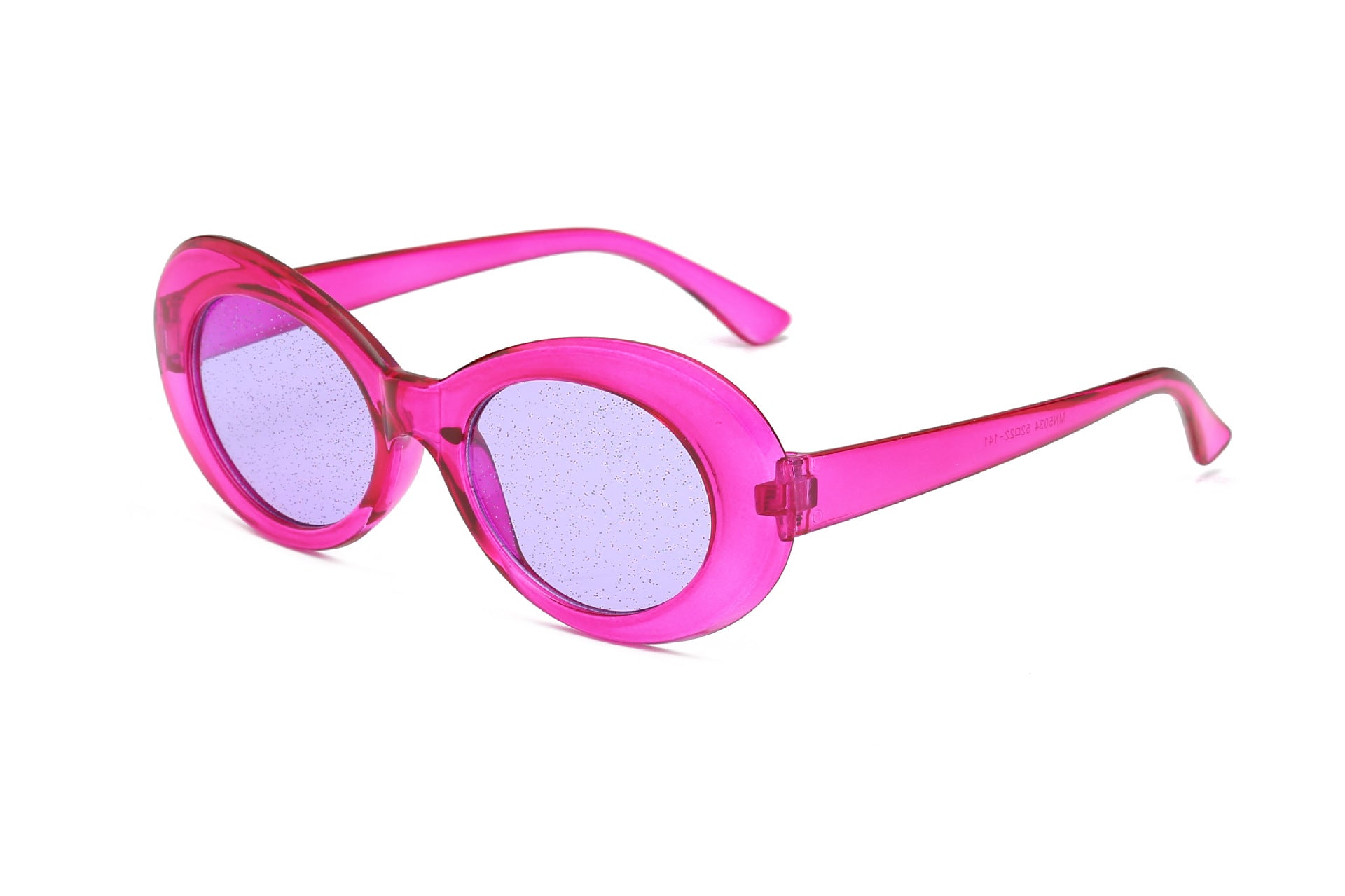 Wholesale Round Frame Jelly Color PC Sunglasses