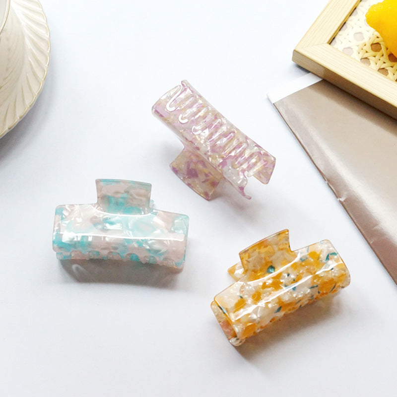 Wholesale Fashion Simple PVC Hair Clips