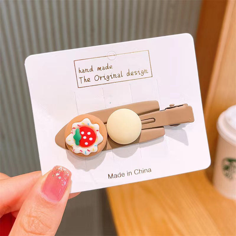 Wholesale Metal Ice Cream Cake Hairpins