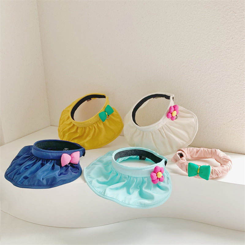 Sombrero De La Gorrita Tejida De Los Niños De La Flor De Algodón al por mayor