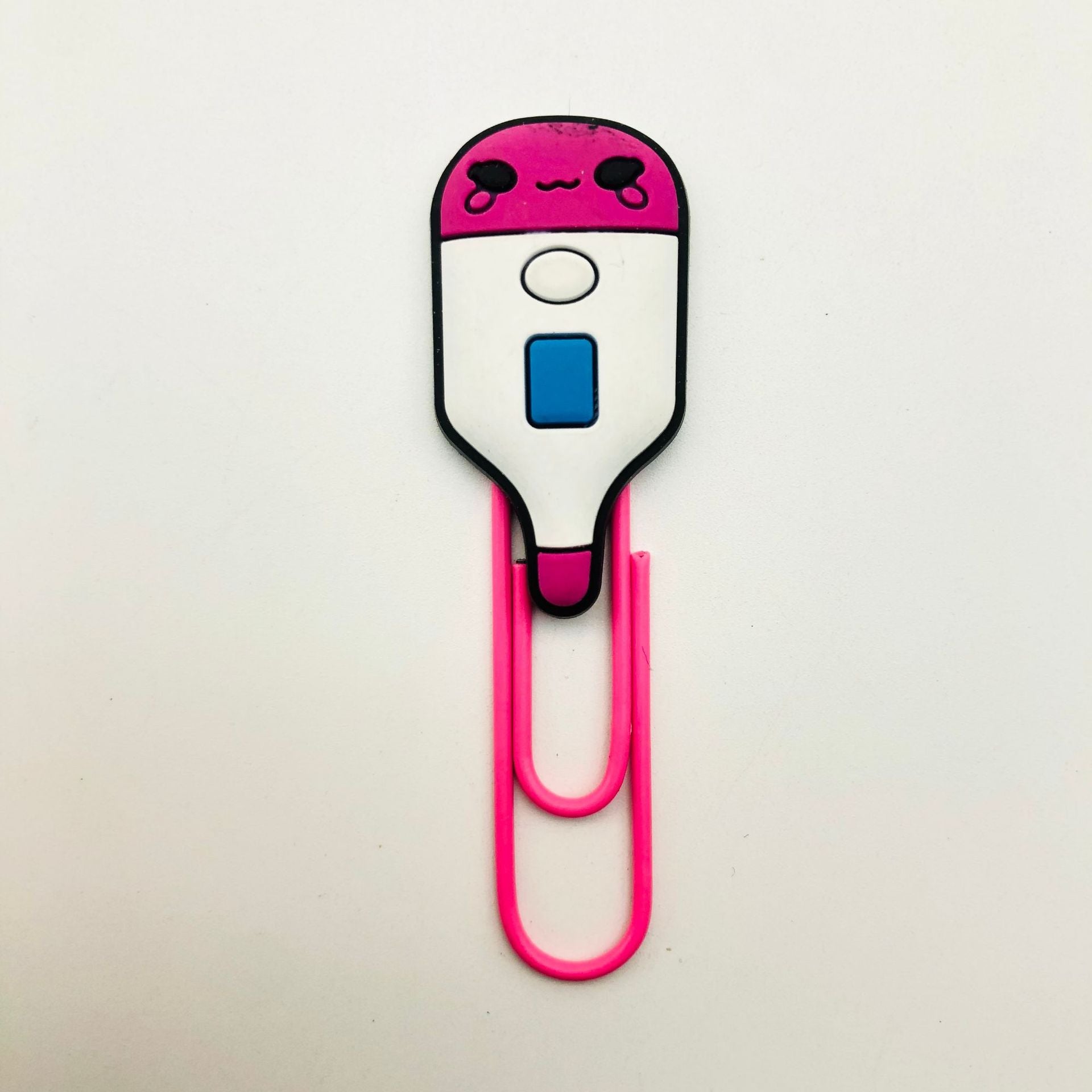 Wholesale PVC Cute Paper Clip Bookmarks