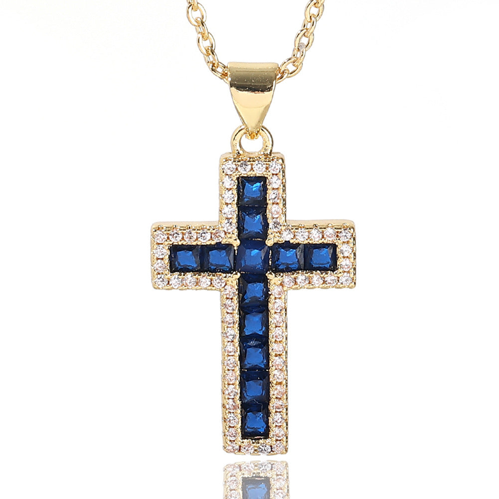 Wholesale Copper Cross Pendant Necklace