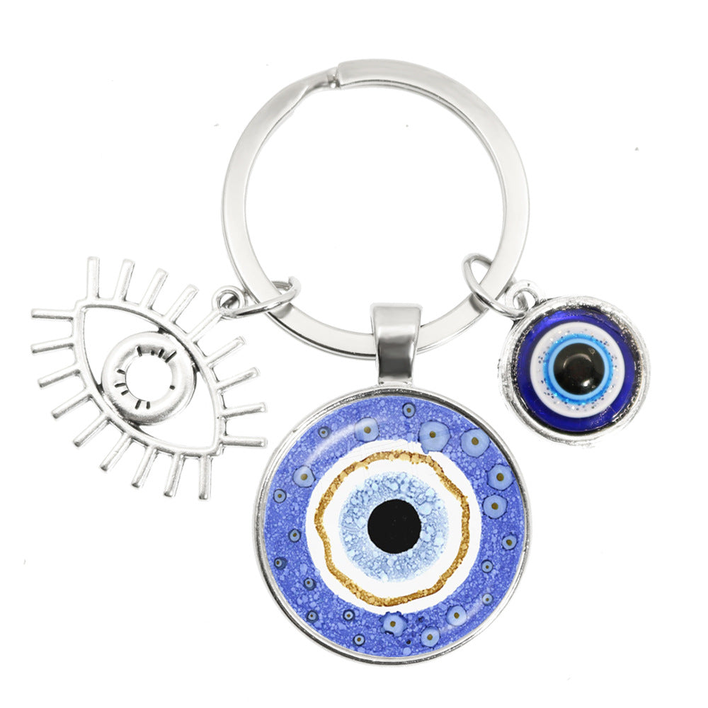 Wholesale Metal Devil Eye Creative Key Chain
